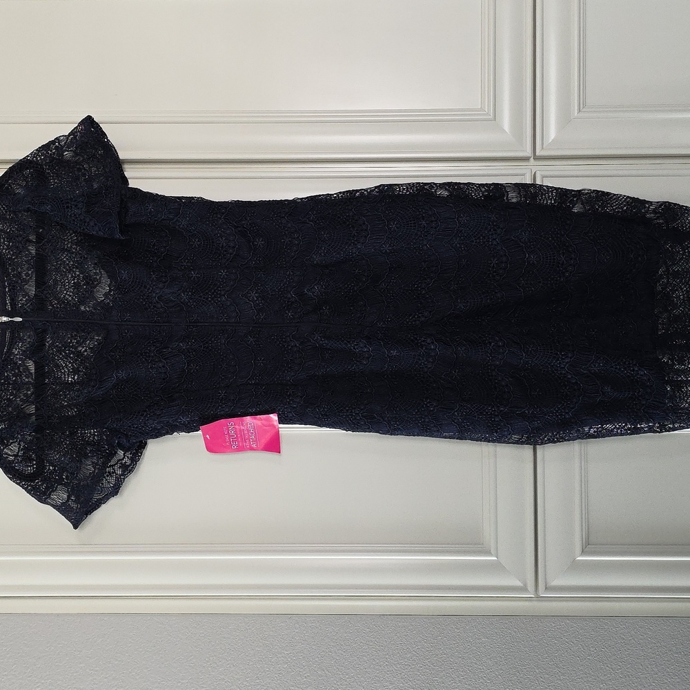 NWT ASOS | $125 Lace Bodycon Cocktail Dress - Picture 7 of 8